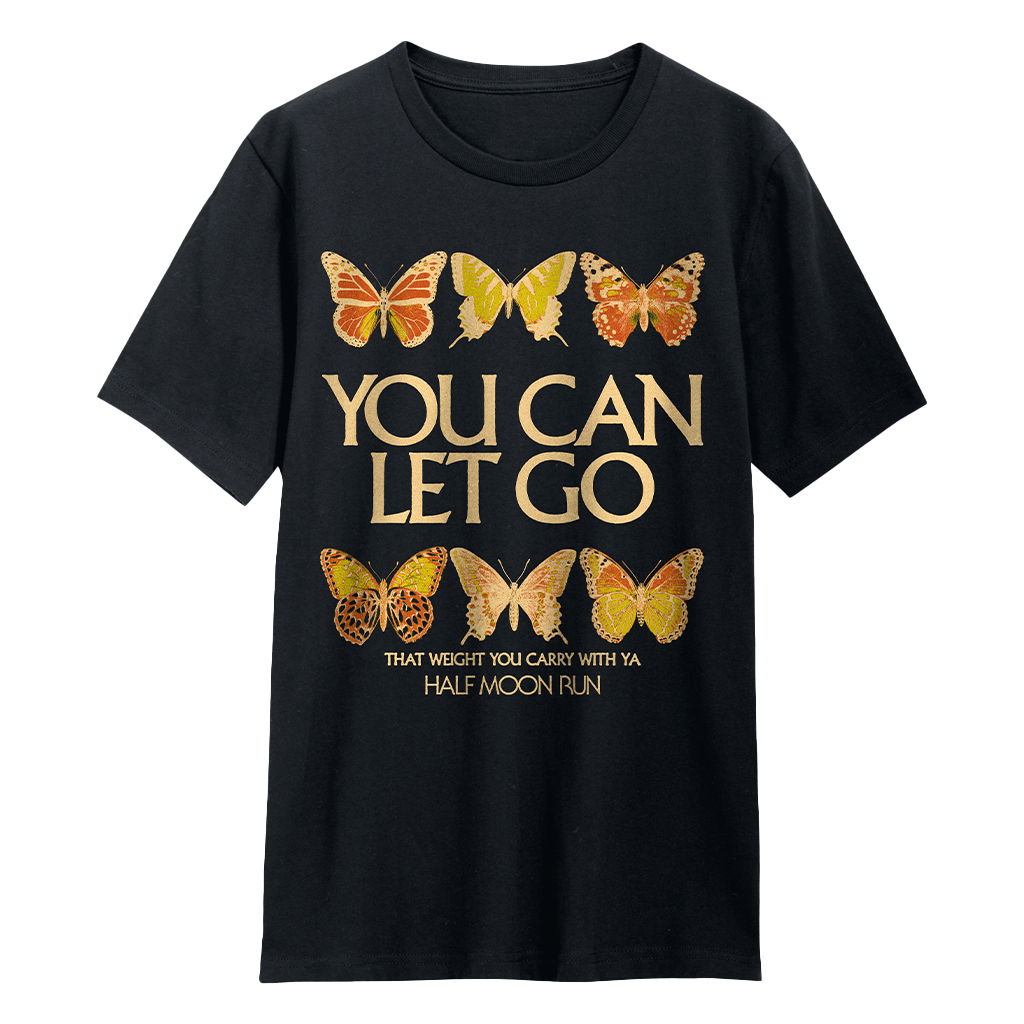 You Can Let Go Black Tee